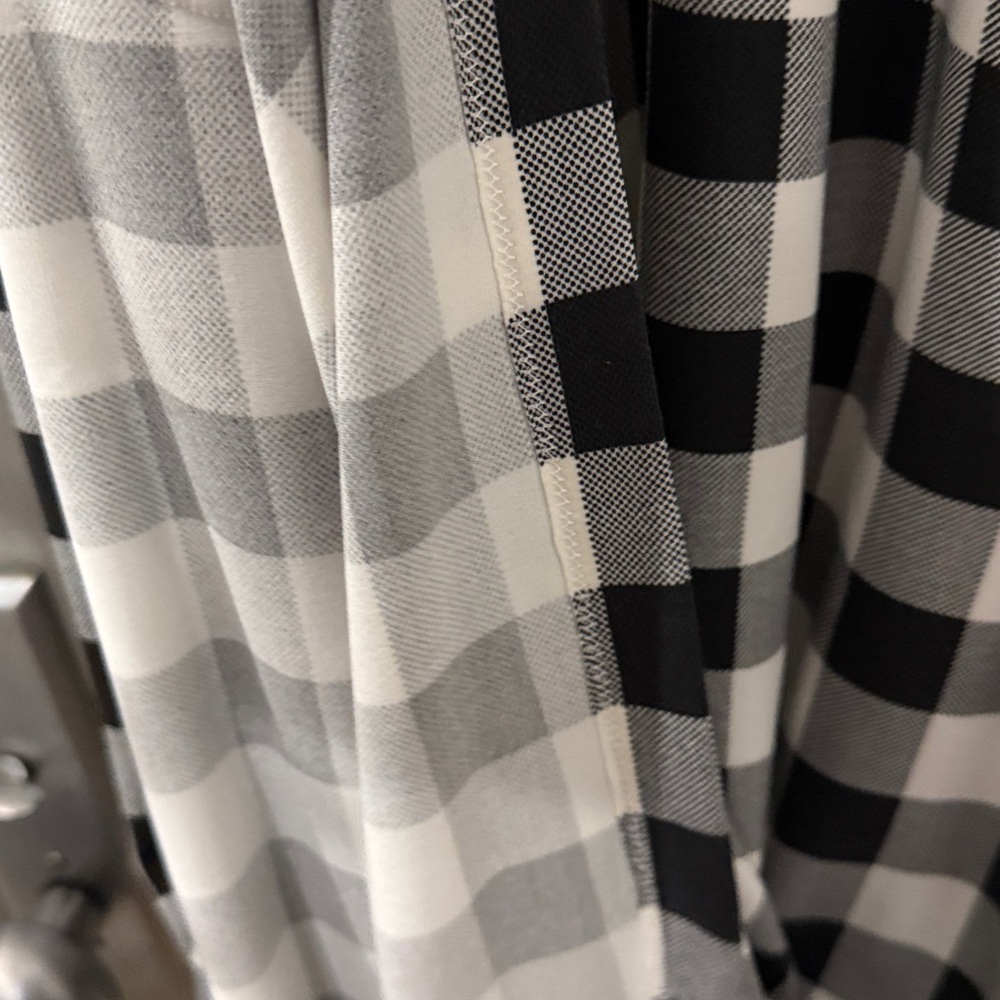 Norma Kamali Obie Gingham Maxi XS - Picture 14 of 16